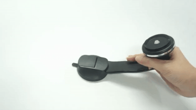 革新的なワイヤレス充電対応の電動真空吸着式スマホホルダー