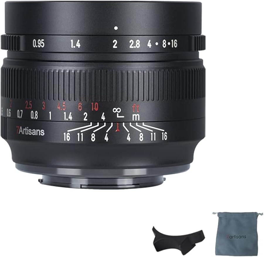50mmF0.95大口径マニュアルフォーカスプライム固定レンズAPS-CニコンZマウントミラーレスカメラ用
