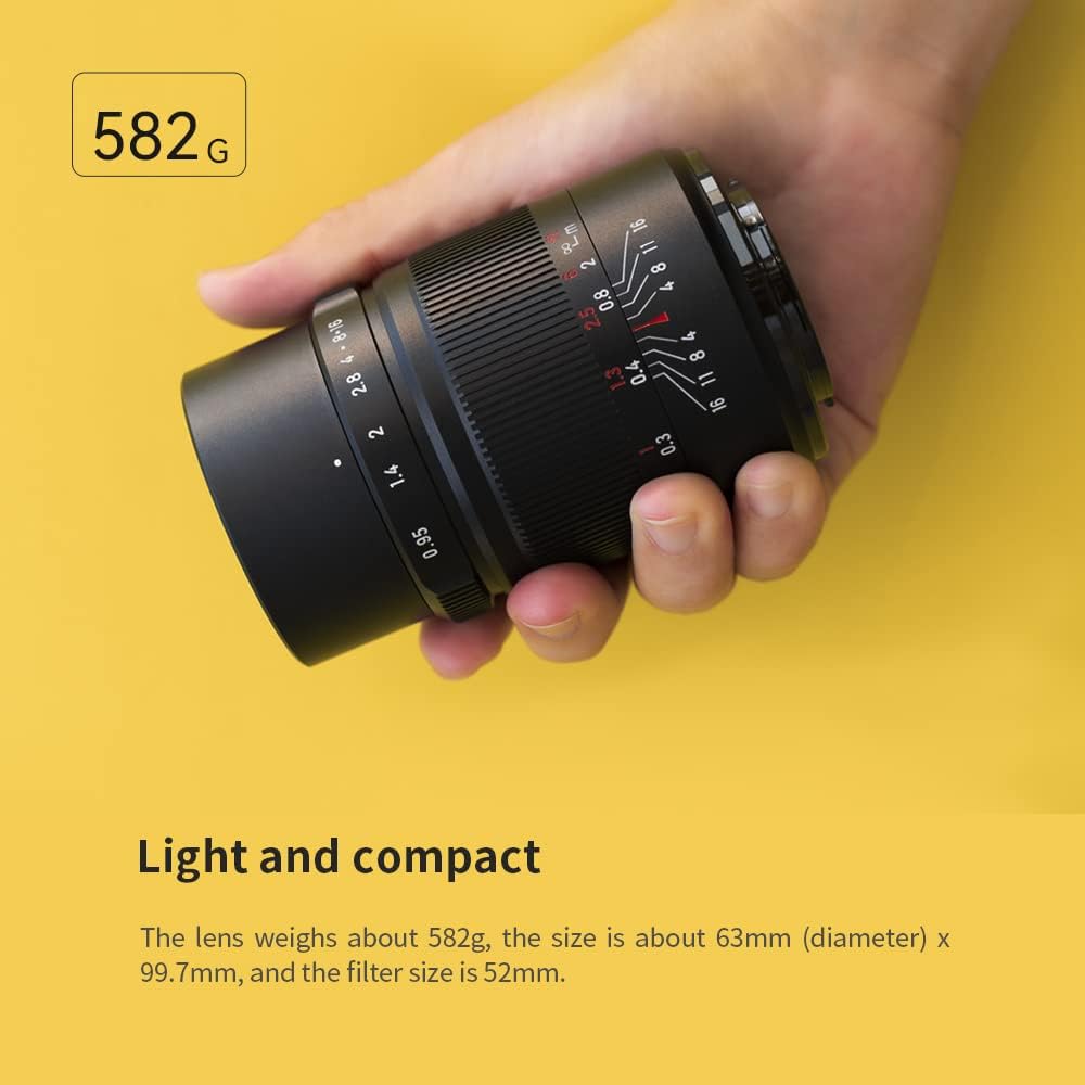 25mmF0.95広角大口径手動フォーカス固定レンズAPS-CソニーEマウントミラーレスカメラ用NEX3 3N 5 NEX 5T NEX 5R NEX 6 7 A6400 A5000 A5100 A6000