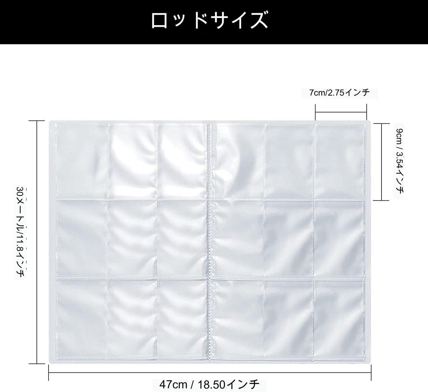 カードバインダーホルダー、ストレージコレクター、コレクションチルドレンギフト、9ポケット-24ページ-432枚のカードを収納-D12