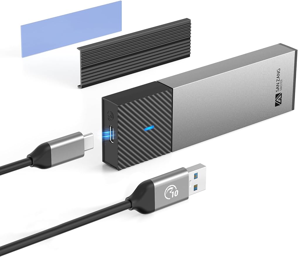 M.2 SSD 外付けケース NVME 対応 10Gbps高速