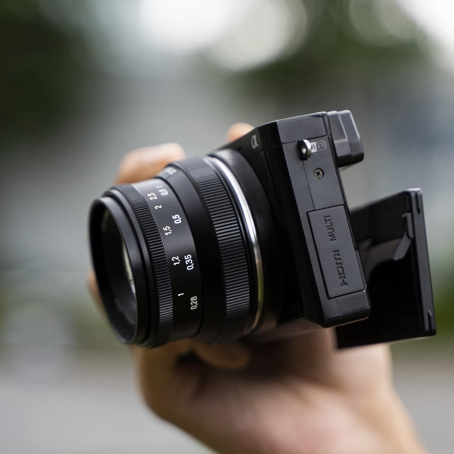 35mm f1.2 Mark II APS-C 大口径プライムレンズ MFT マルコ フォー スリー M4/3 コンパクトミラーレスカメラ用 パナソニック用 GF1 GF2 GF3 GF5 GF6 GF7 GF8 GF9