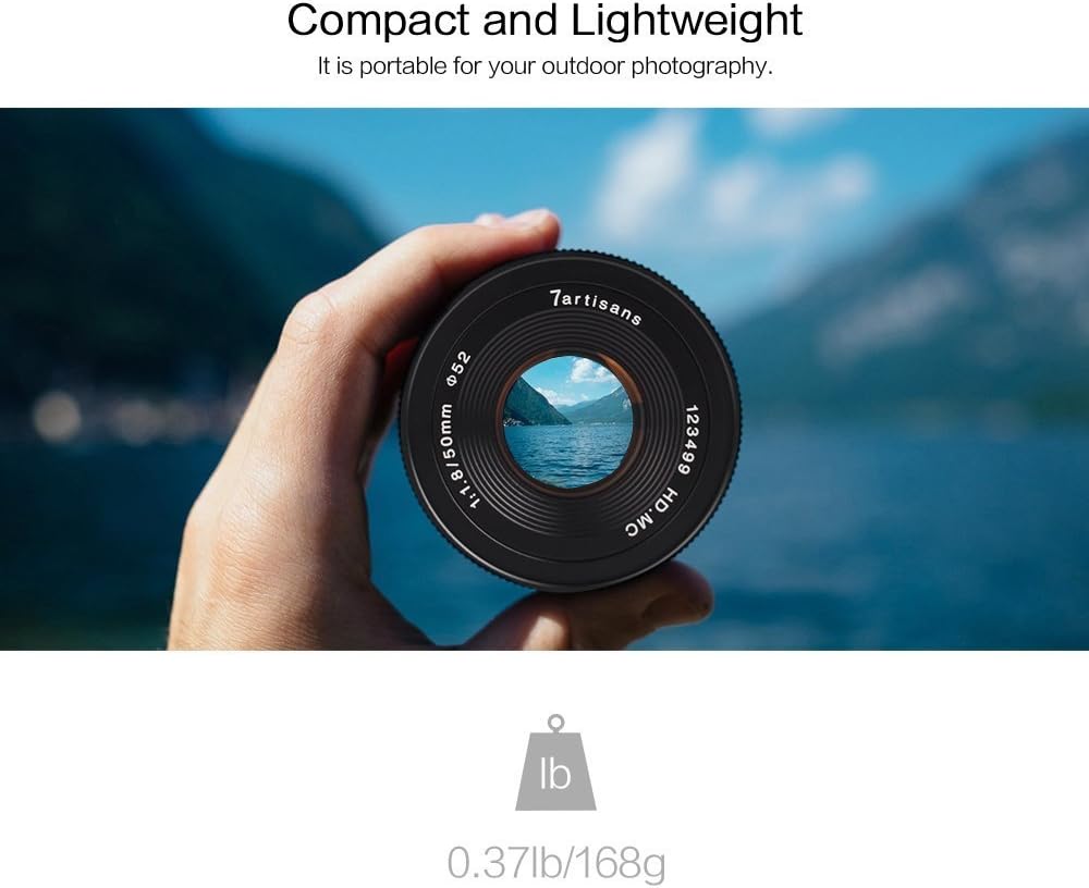 50mm F1.8 M4 / 3マウントカメラ用APS-Cマニュアル固定レンズパナソニックG1 G2 G3 G4 G5 G6 G7 GF1 GF2 GF3 GF5 GF6 GM1オリンパスEMP1 EPM2 E-PL1 E-PL2 E-PL3 E-PL5