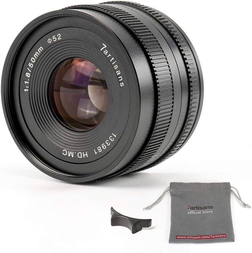 50mm F1.8 M4 / 3マウントカメラ用APS-Cマニュアル固定レンズパナソニックG1 G2 G3 G4 G5 G6 G7 GF1 GF2 GF3 GF5 GF6 GM1オリンパスEMP1 EPM2 E-PL1 E-PL2 E-PL3 E-PL5