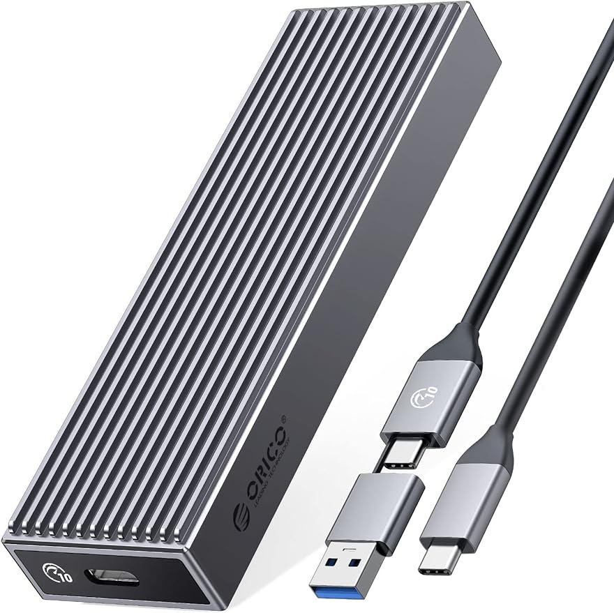 M.2 SSD 外付けケース NVME ケース SSD ケース 10Gbps USB3.2 USB-C M2 ケース M.2 PCIe NVMe M-Key 2230/2242/2260/2280 SSD用 Thunderbolt 3対応 UASP Trim指令をサポート アルミ 工具不要 BM2C3-G2 (M.2 NVMe)