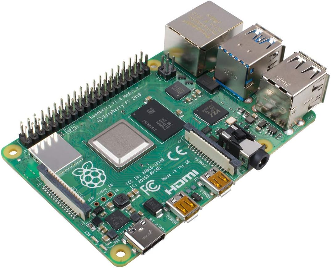 4GBのRaspberry Pi 4コンピューターモデルB、高性能な主板