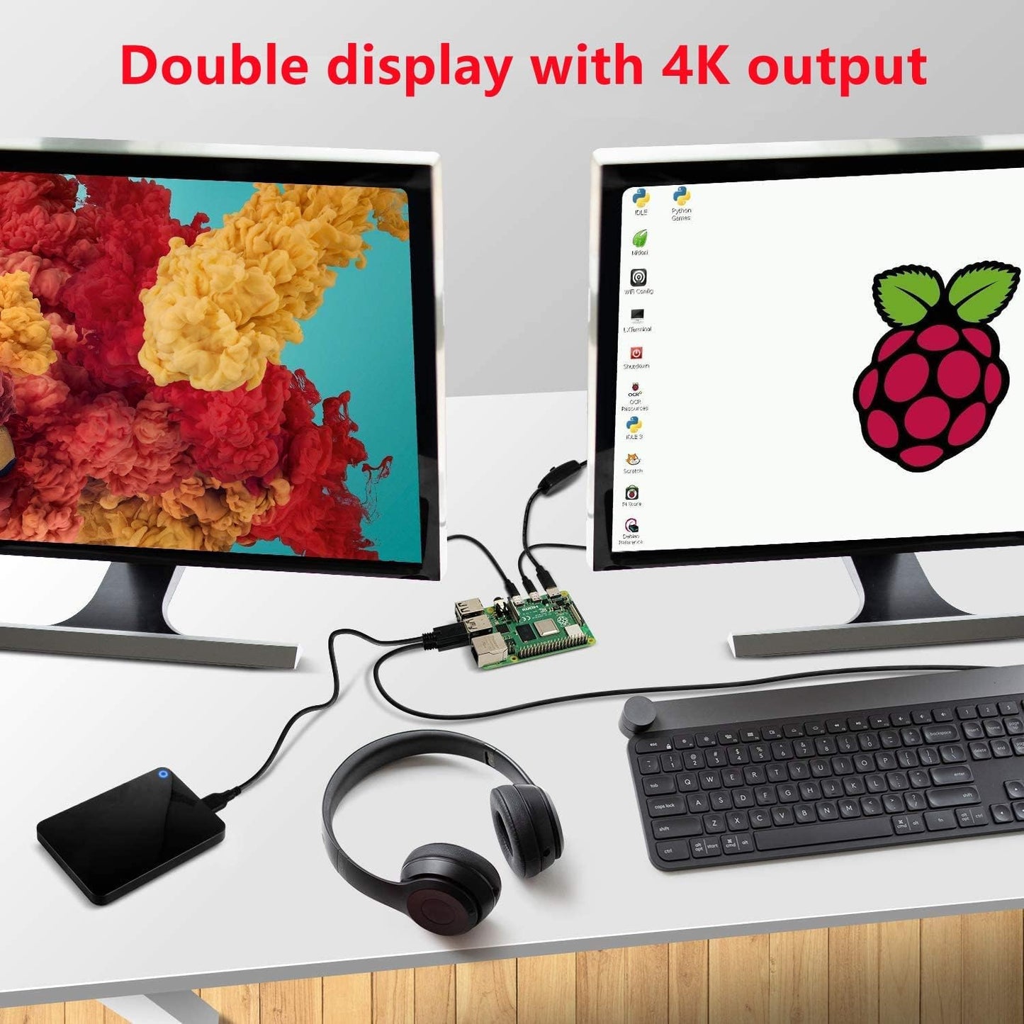 Raspberry Pi4 ModelB 4GB ラズベリーパイ4 技適対応品【RS・OKdo版】