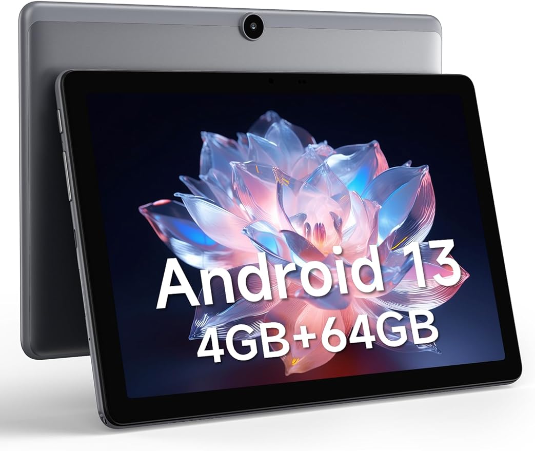 iPlay 50S 10.1インチAndroid 13タブレット Unisoc T606 8コアCPU 1280×800 IPS 4GB RAM 64GB ROM 512GB拡張可能 4G LTE デュアルSIM 2.4G/5G WiFiモデル Bluetooth5.0 GPS 6000mAhバッテリー 2MP/5MPカメラ