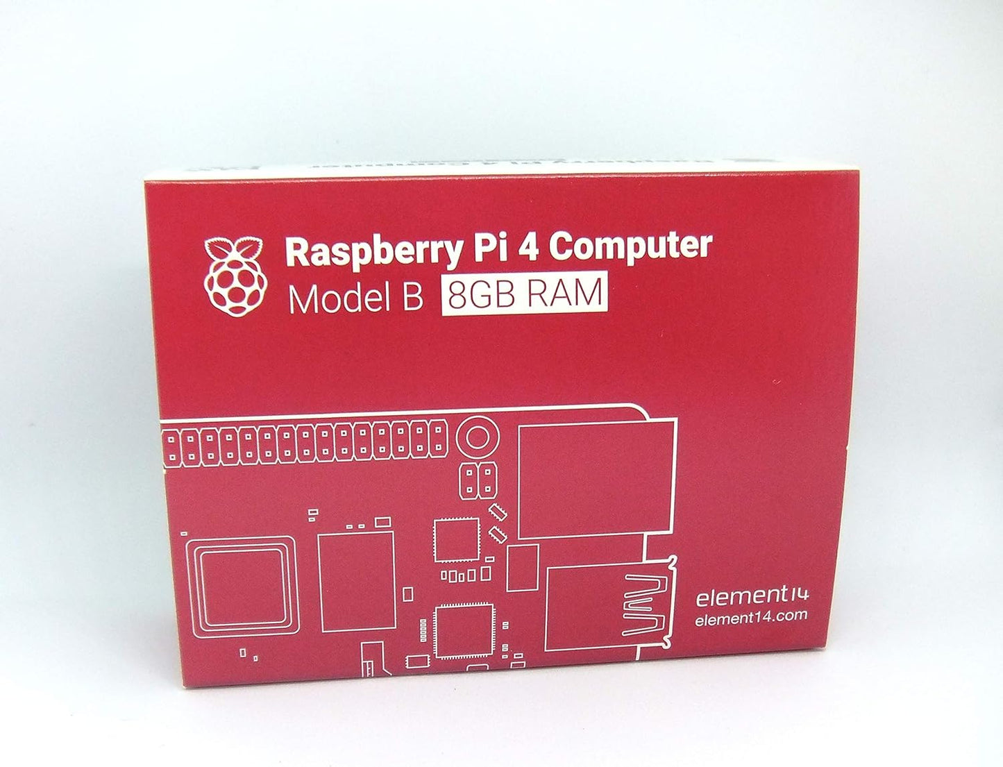 Pi 4 Model B (8GB) made in UK element14製 技適マーク入