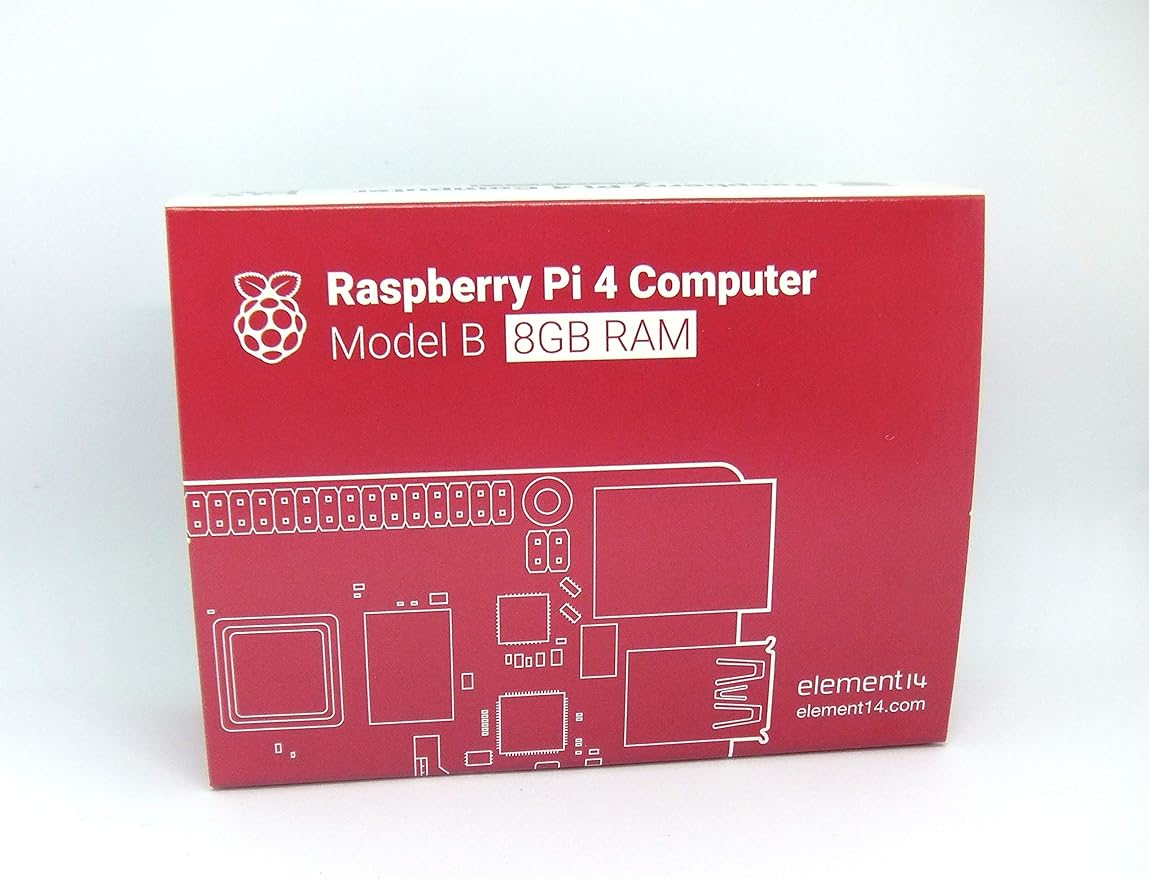 Pi 4 Model B (8GB) made in UK element14製 技適マーク入