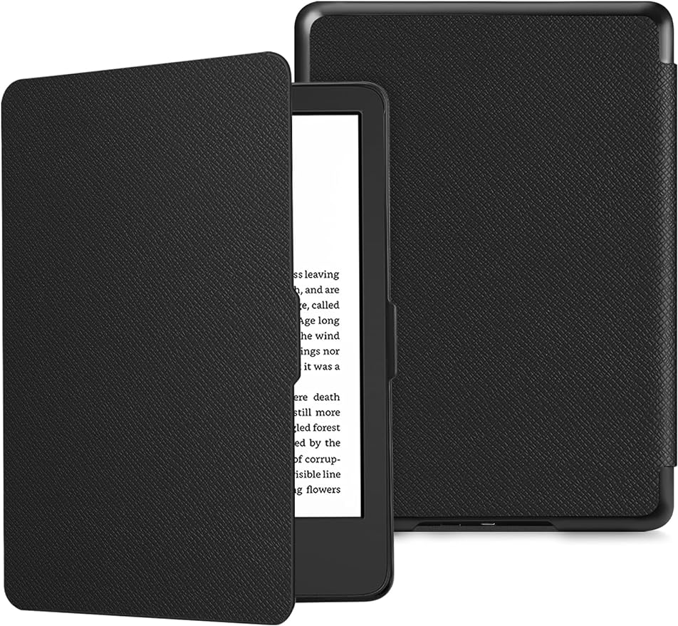第11世代 ケース 2022年発売 Newモデル 6インチ用ケース 保護カバー 軽量 薄型 オートスリープ機能付き(1ブラック)